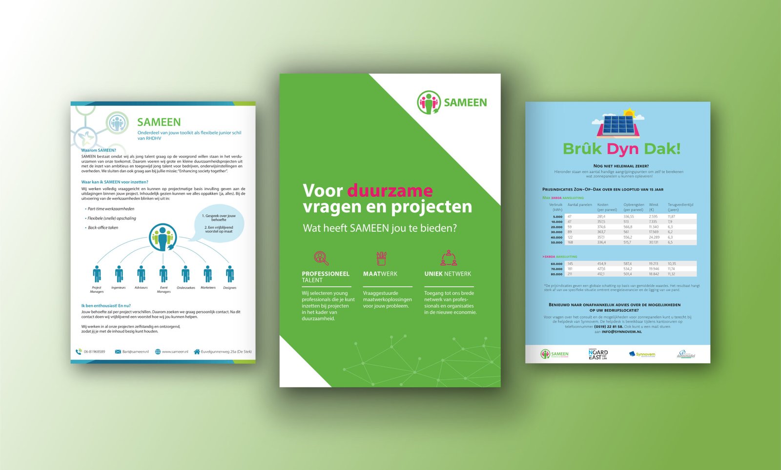 SAMEEN flyers